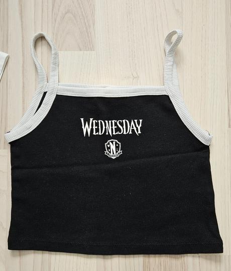 Crop top tričká 2 ks spolu, 134