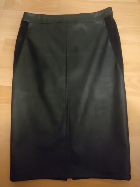 Koženková sukňa, f&f,34