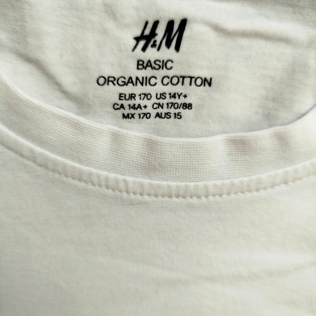Tričká 5ks - širšie crop top, h&m,s