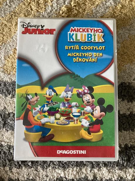 Dvd ovečka shaun velké prádlo, mickeyho klubík, 