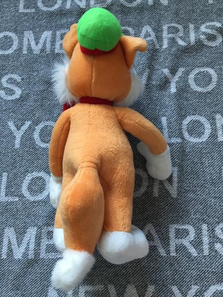 Retro plysovy lisiak maskot schwabisch hall,