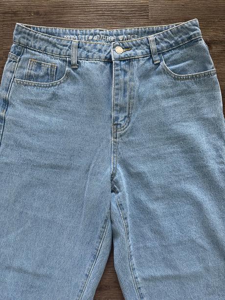 Rifle mom fit hight waist, sinsay,40