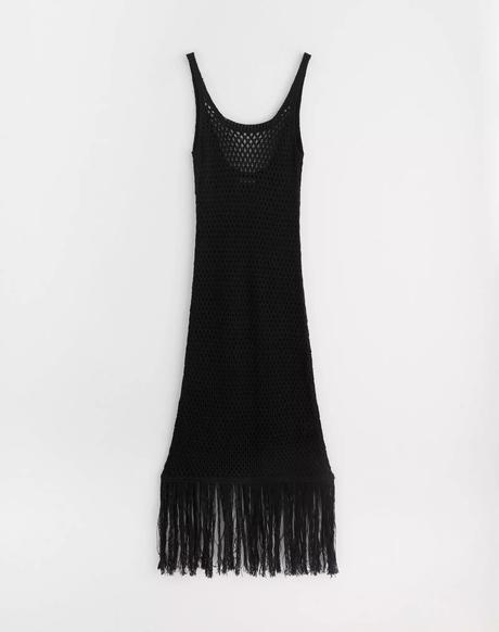 Upletove dierkovane maxi saty lindex, lindex,s