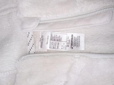 Športová zateplená mikina decathlon veľ 131-140, decathlon,134