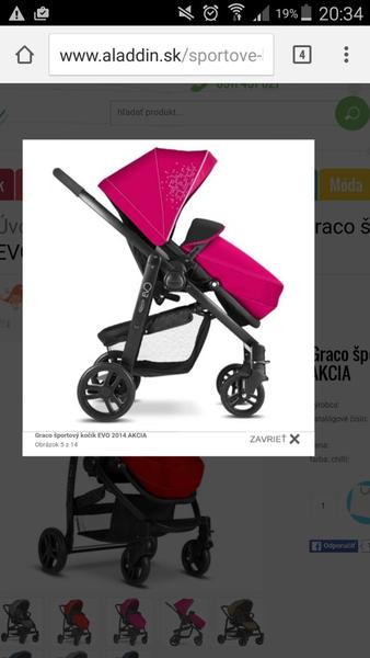 Graco Evo alebo iný dobrý športiak