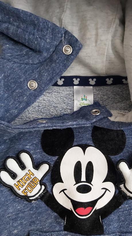 Mikina mickey 68 modrá, c&a,68