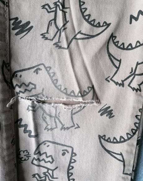 Dvoje nohavice, h&m,128