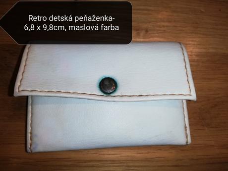 Retro detská peňaženka, 