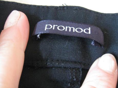 Čierne nohavice/legíny, 158, zn. promod, 158