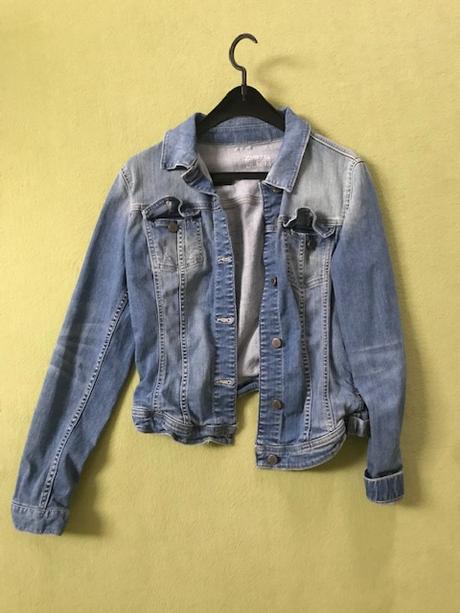 Rifľová bunda, zara,s