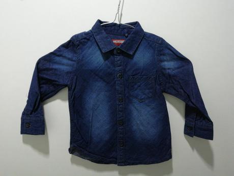 Modrá bavlnená košeľa next, next,86