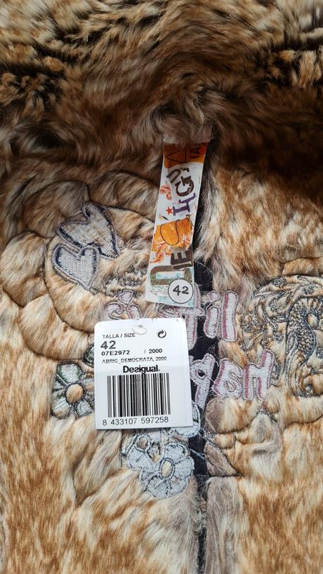Kožúšok desigual - nový, desigual,40