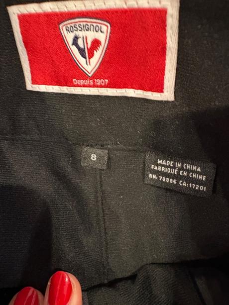 Rossignol nohavice, 128