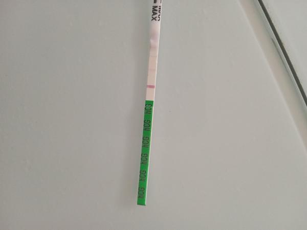 Možné tehotenstvo - slabá druhá čiarka