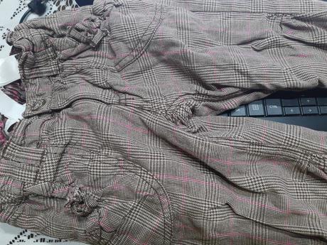 Dievcenske zateplene nohavce, h&m,92