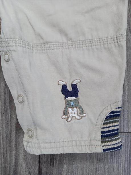 Zimné zateplené nohavice-super stav, h&m,68