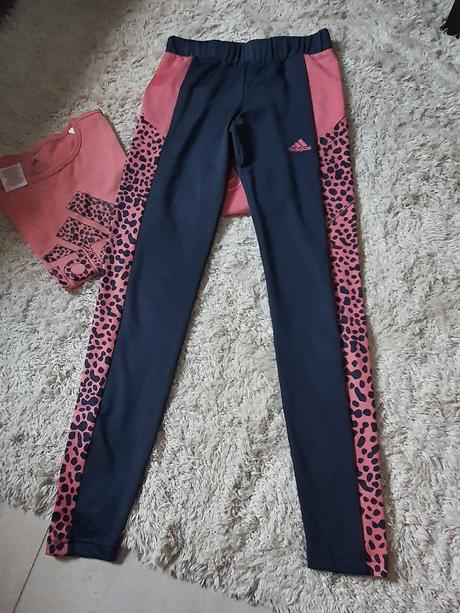Legíny a 2x tričko adidas 152, 140–152
