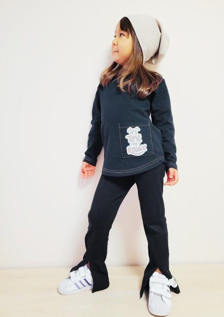 Detské zvonové legíny funkids, 104 / 110