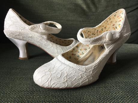 Svadobné topánky - vintage v.37, 37
