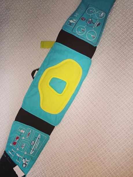 Wedze detský popruh lyžovanie, 