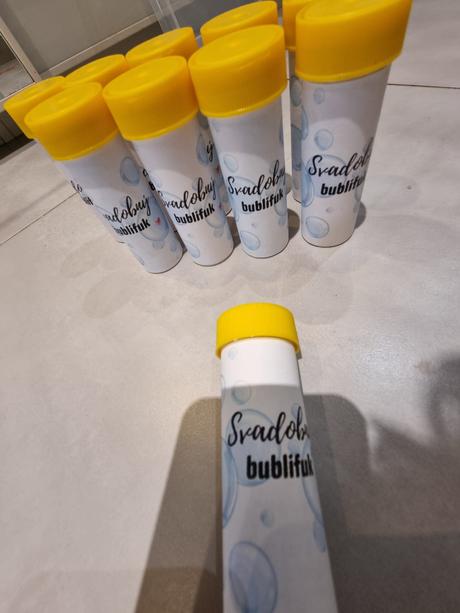 Svadobné bio bublifuky sonett 10ks, 