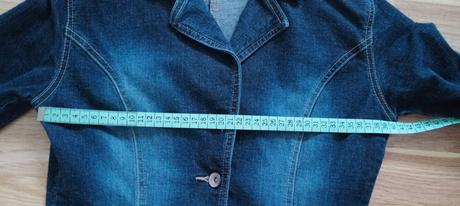 Dámske riflové sako, clockhouse,m