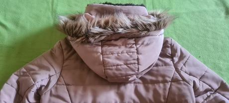 Predĺžená bunda na zimu, camaieu,40