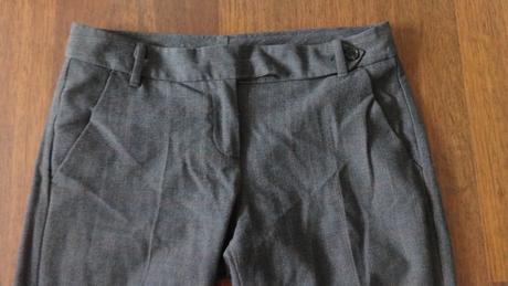 Sisley káro nohavice v.38, sisley,38