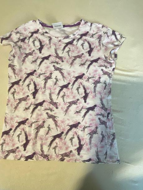 Tričko s potlačou vtáčkov, yigga,152