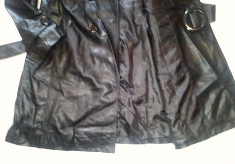 Prechodny taliansky kozenkovy kabatik s,m,l a xl, l / m / xl