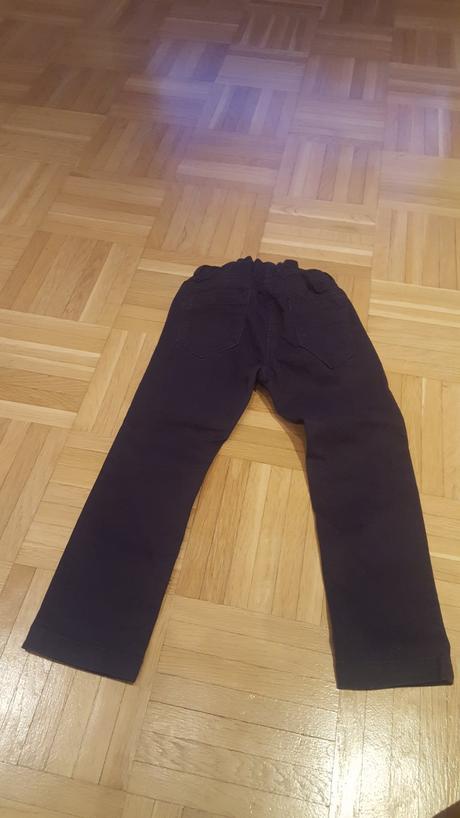 Nohavice tmavomodré, palomino,98