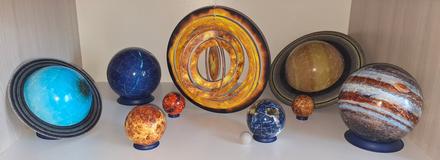 Planetárna sústava 522 dielikov 3d, 