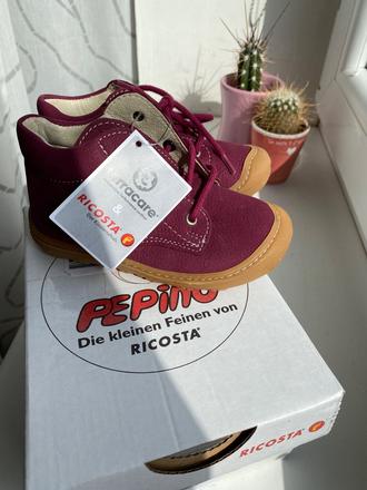 Celorocne barefoot topanky pepino ricosta v.21, ricosta,21