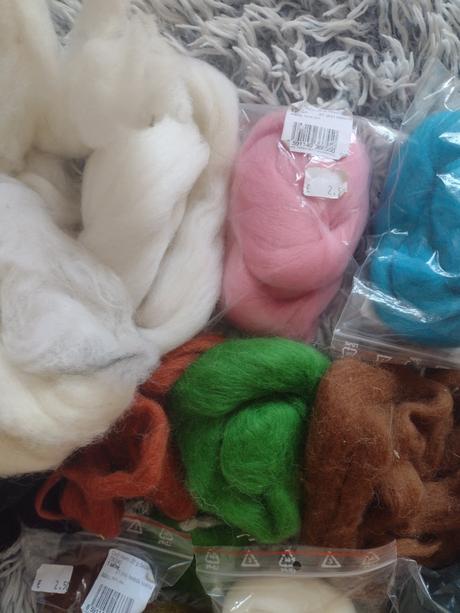 Merino vlna na plstenie, 