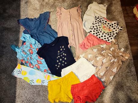 Balík oblečenia veľ 80 dievčatá, 68–80