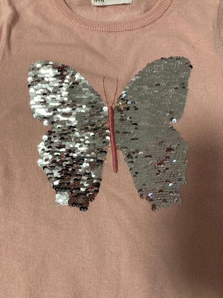 Pekný svetrík, h&m,122