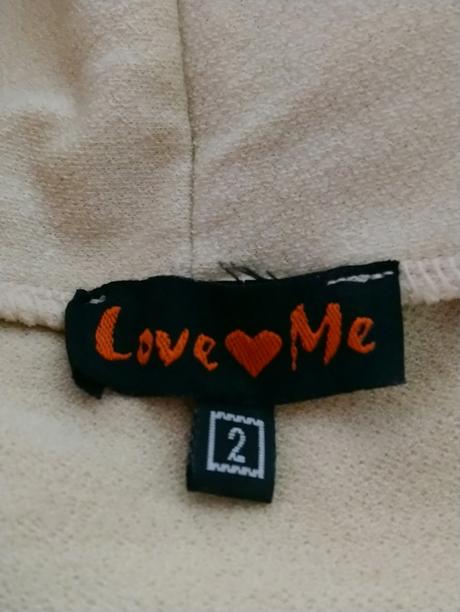 Dámske elastické bolerko, love me, l