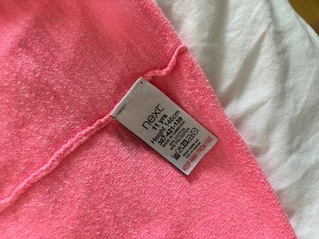 Žiarivý neónový kardigan, next,146