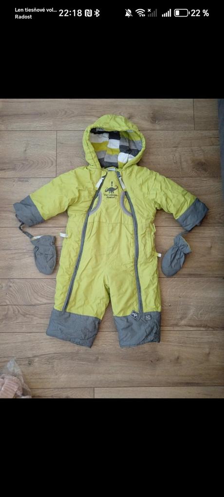 Chlapčenský overal na zimu cocodrillo 80, 80