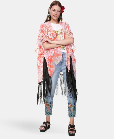 Dámske pončo-tunika, desigual, veľ. uni, desigual