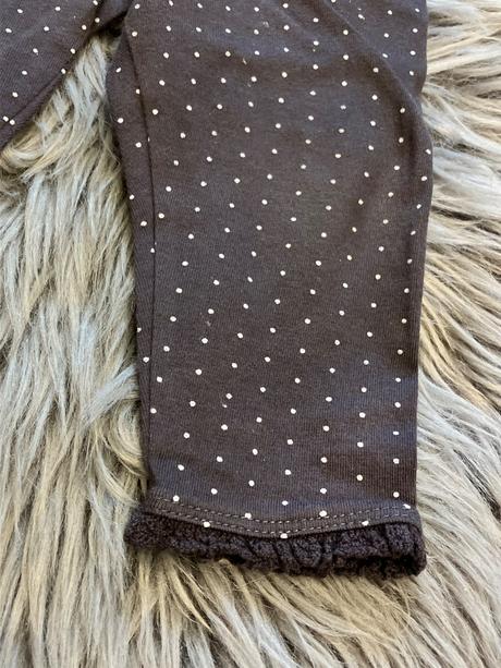 Dievčenské bodkované legíny (6-9 mes.), f&f,74