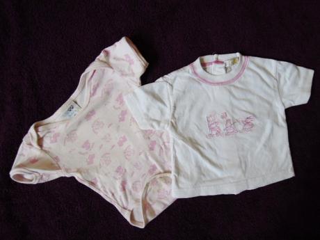 Body + tričko pre babo (0-3mes.), baby,62