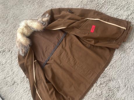 Hugo boss bunda s kozusinou, hugo boss,l