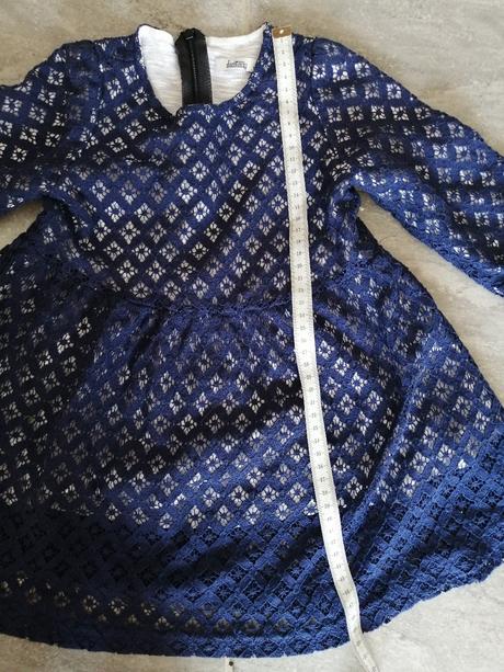 Bavlnené šatičky s podšívkou v98, 98