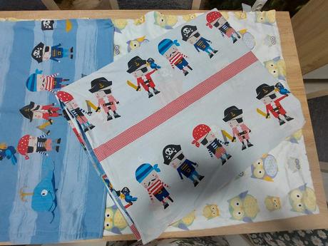 Detská posteľná súprava piráti 135x150cm-200x220cm,