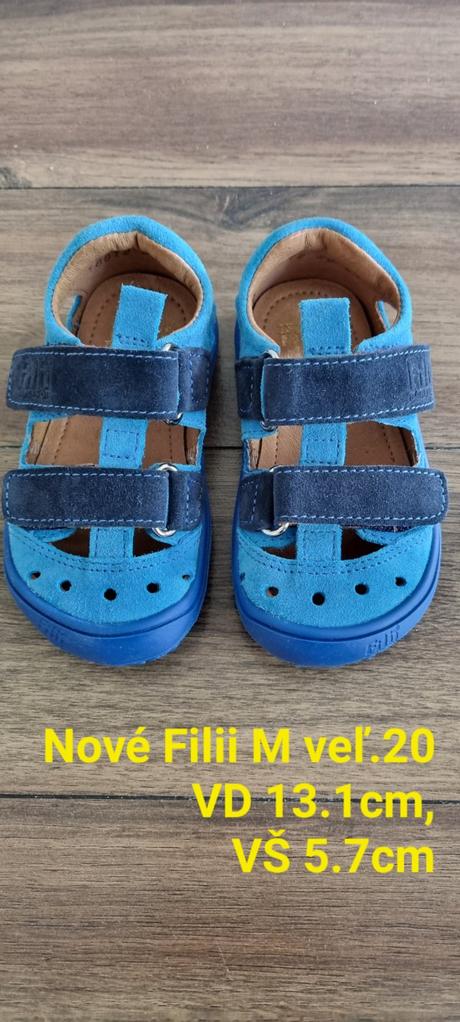 Nové sandálky filii 20, filii,20