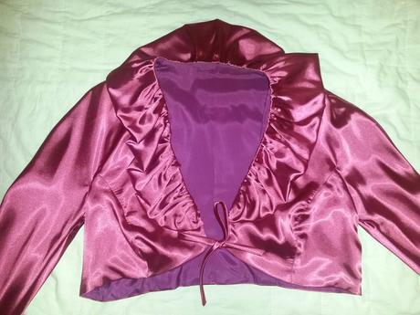 Cyklaménové spoločenské šaty šité na mieru veľ. 40, 42