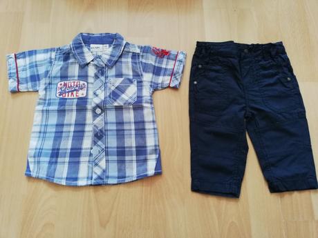 Nohavice+košela vel. 68, 68