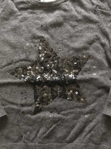 Svetrik hviezda 4-6 rokov, h&m,116