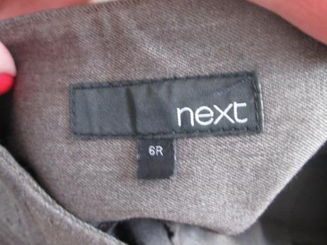 Dámske biznis nohavice next s vyvýšeným pásom, next,m